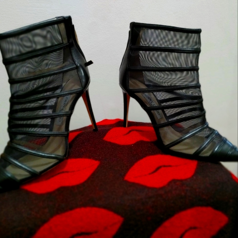 Jimmy Chop mesh boots